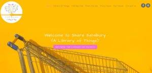 Website homepage